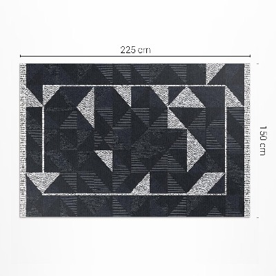 Vinylový koberec Mozaika geometrický vintage vzor