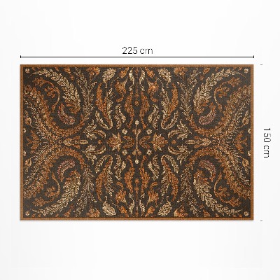 Vinylový koberec Orientálny ornament rastlinný vintage