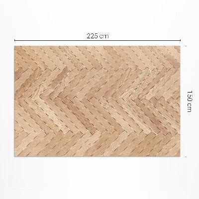 Vinylový koberec Elegantná rybia kosť svetlý drevený parket