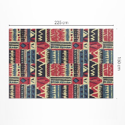 Vinylový koberec Vzor indiánsky abstraktná boho kompozícia