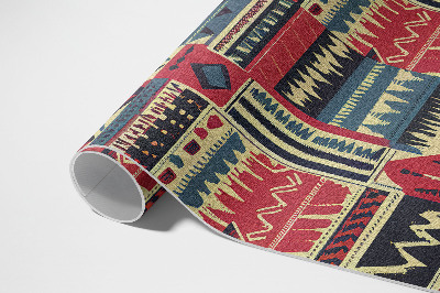 Vinylový koberec Vzor indiánsky abstraktná boho kompozícia