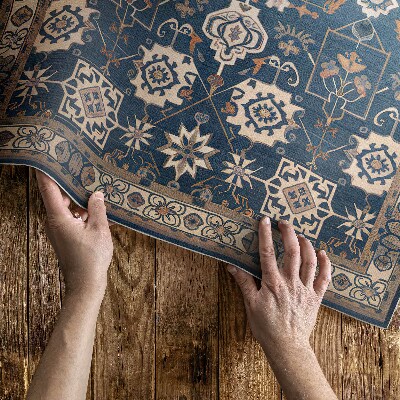 Vinylový koberec Ornamentálny vzor v perzskom štýle vintage