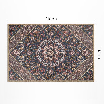 Vinylový koberec Bohato zdobený ornament v štýle tureckom