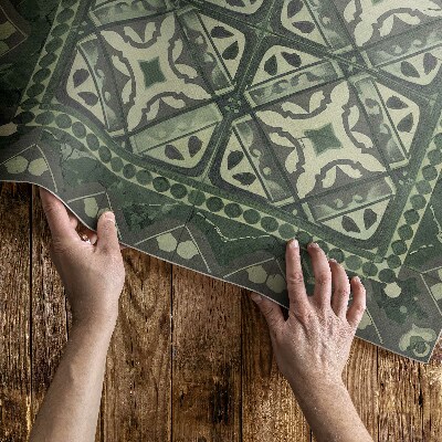Vinylový koberec Symetrické usporiadanie geometrické