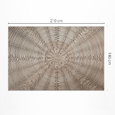 Vinylový koberec Prútený výplet