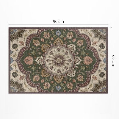 Vinylový koberec Kvety v štýle art nouveau