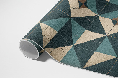 Vinylový koberec Art deco dlaždice s geometrickými figúrami