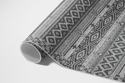 Vinylový koberec Imitácia textílie geometrické kosoštvorce