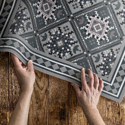Vinylový koberec Orientálny arabský geometrický vzor