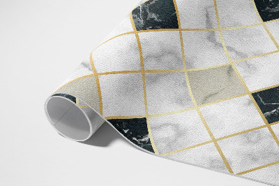 Vinylový koberec Jemná mozaika s geometrickými hviezdičkami
