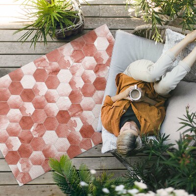 Vinylový koberec Gotické hviezdičky elegantná obkladačka