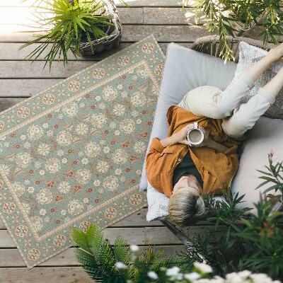 Vinylový koberec Elegantný ornamentálny kvetinový vzor