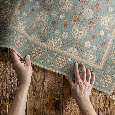 Vinylový koberec Elegantný ornamentálny kvetinový vzor