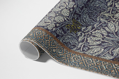 Vinylový koberec William Morris kvetinová záhrada