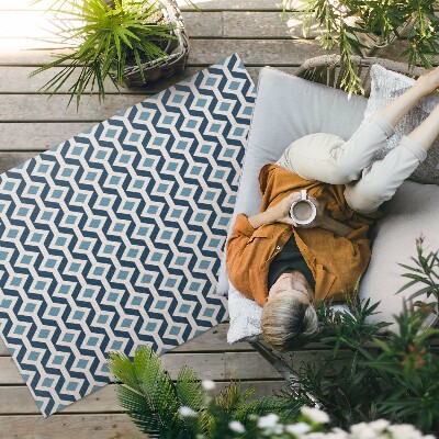 Vinylový koberec Malé poľné kvety vo vintage boho štýle