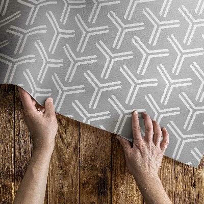 Vinylový koberec Jemné mozaikové 3d šesťuholníky