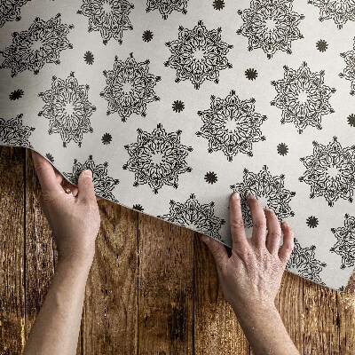 Vinylový koberec Jemná poľná lúka malé boho kvety