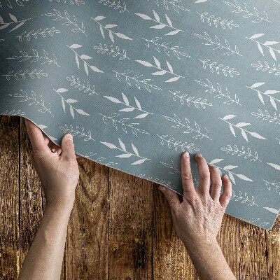 Vinylový koberec Kvetinový vzor na dlaždiciach
