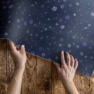 Vinylový koberec Maľovaný vzor rybej kosti na dlažbe