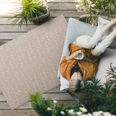 Vinylový koberec Lineárne kvety pravidelný vzor