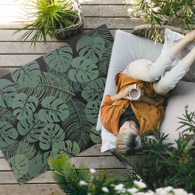 Vinylový koberec Boho pierka v jemnom štýle