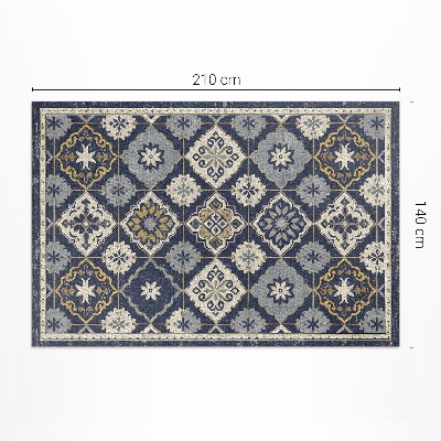 Vinylový koberec Indický vzor boho ozdobné pruhy
