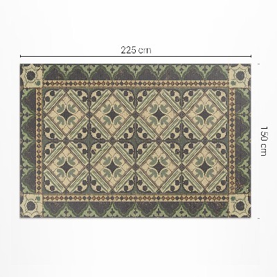 Vinylový koberec Symetrické geometrické usporiadanie
