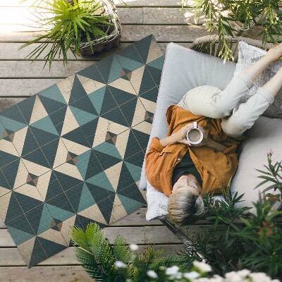 Vinylový koberec Tradičná mozaika starého domu