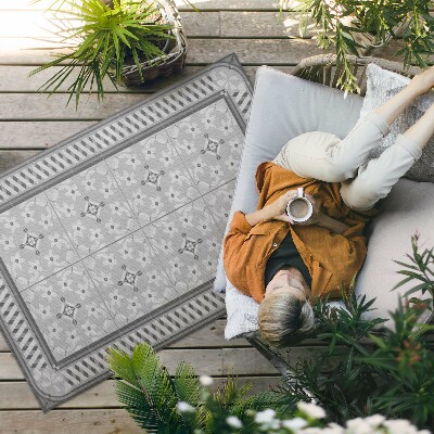 Vinylový koberec Boho geometrické