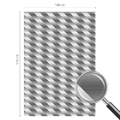 Matná fólia na okno vitráž Geometrické pruhy