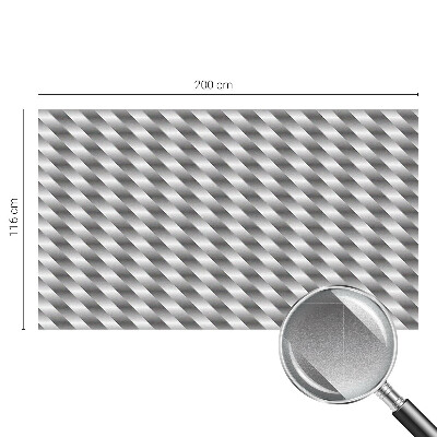 Matná fólia na okno vitráž Geometrické pruhy