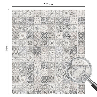 Nepriehľadná fólia na okno Dlaždicové vzory