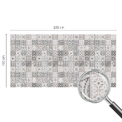 Nepriehľadná fólia na okno Dlaždicové vzory