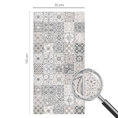 Nepriehľadná fólia na okno Dlaždicové vzory