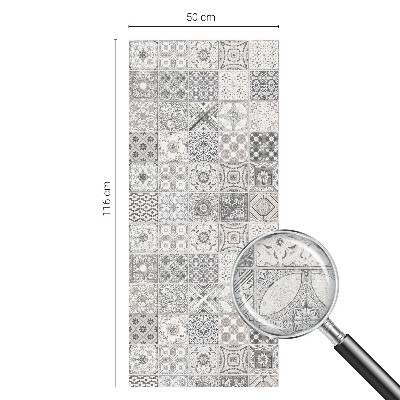 Nepriehľadná fólia na okno Dlaždicové vzory