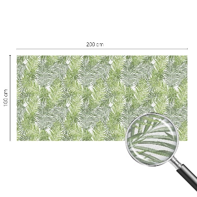 Fólia na sklo na ochranu súkromia Rastlinné vzory