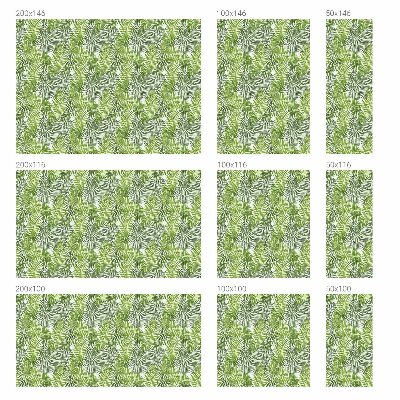 Fólia na sklo na ochranu súkromia Rastlinné vzory