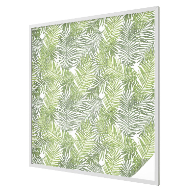 Fólia na sklo na ochranu súkromia Rastlinné vzory