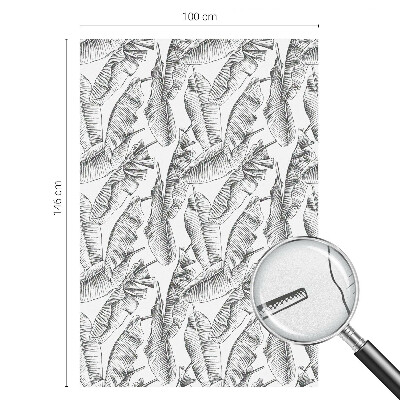 Fólia na sklo na ochranu súkromia Tropické listy