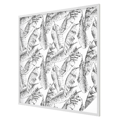 Fólia na sklo na ochranu súkromia Tropické listy