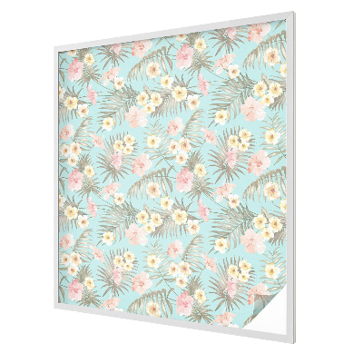 Nepriehľadná fólia na okno Tropický vzor