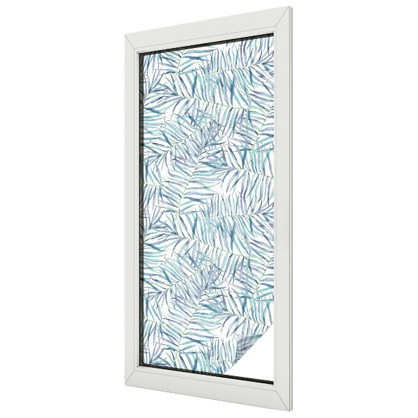 Ochranná fólia na sklo vitráž Botanický vzor