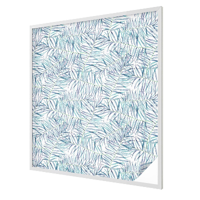 Ochranná fólia na sklo vitráž Botanický vzor