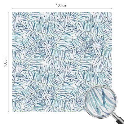 Ochranná fólia na sklo vitráž Botanický vzor