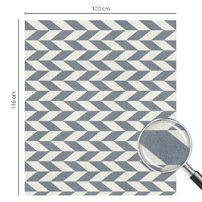 Matná fólia na okno vitráž Geometrická ilúzia