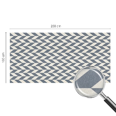 Matná fólia na okno vitráž Geometrická ilúzia