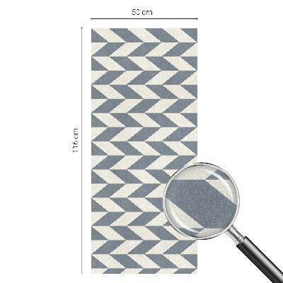 Matná fólia na okno vitráž Geometrická ilúzia