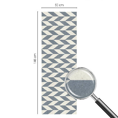 Matná fólia na okno vitráž Geometrická ilúzia