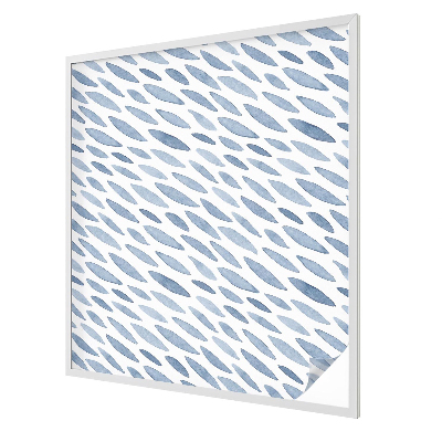 Samolepiaca fólia na sklo vitrážová Modré ťahy