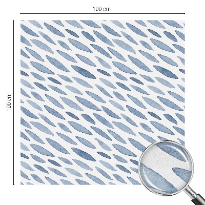 Samolepiaca fólia na sklo vitrážová Modré ťahy